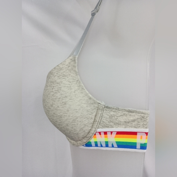 2/$30 PINK VICTORIA SECRET Women's Cream Bra (#665) - Picture 4 of 6